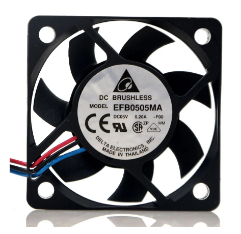 Original DELTA EFB0505MA Cooling Fan 5V 0.2A 1W 2wires EFB0505MA Fans